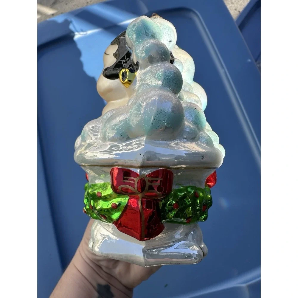Vintage Kurt Adler Betty Boop Bubble Bath  1998‎ Polonaise Glass Ornament